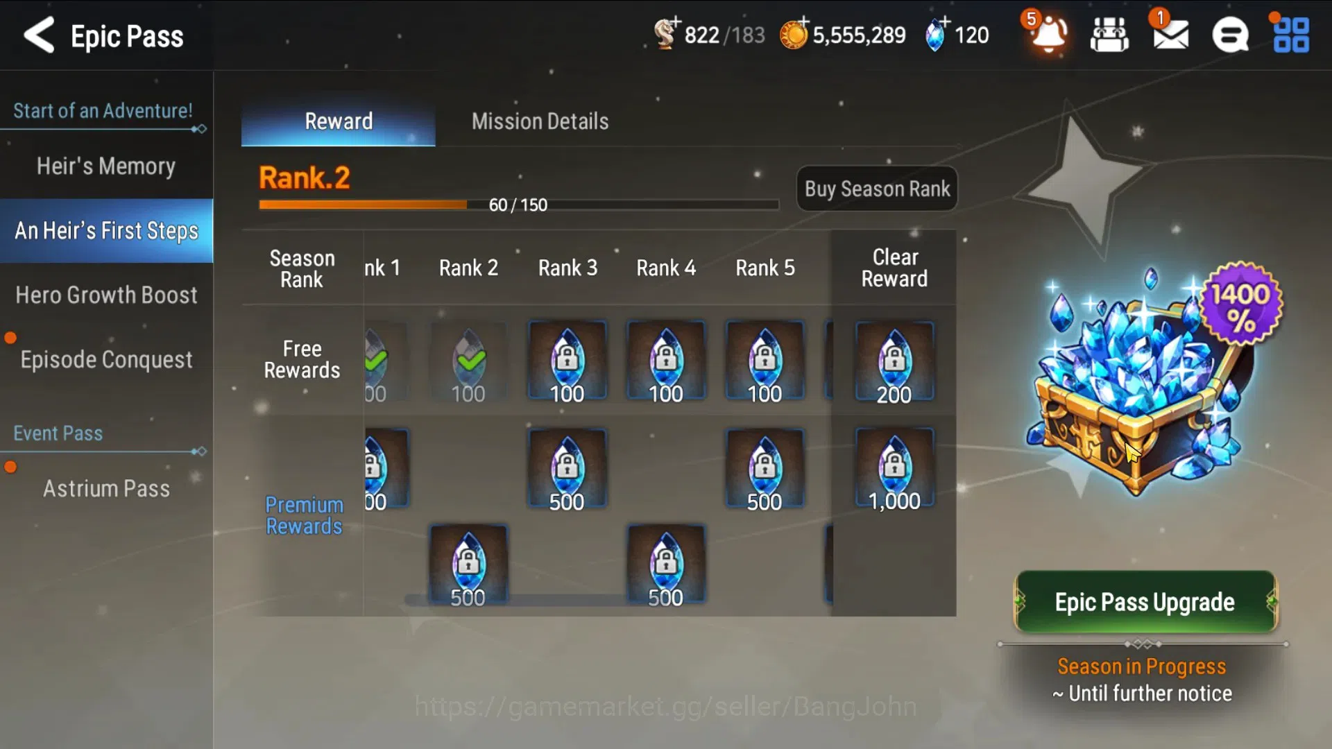 Epic Seven Accounts Global | Starter|3 ML(Apoc Ravi, LW Peira, Zio)|Po image 8