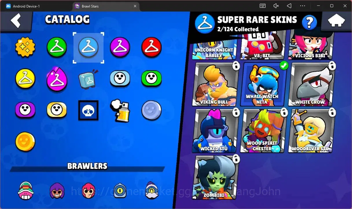 Brawl Stars Accounts Global |1515 Trophy|19 Brawler|1 LV 11 (Nita)|Skin image 10