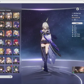 Honkai Star Rail Accounts Others Asia|TL 63|7 Limited|(MBlade E1)+Sign Acheron,Luocha,Archer,Danheng Terrae Etc|Male MC|Rate