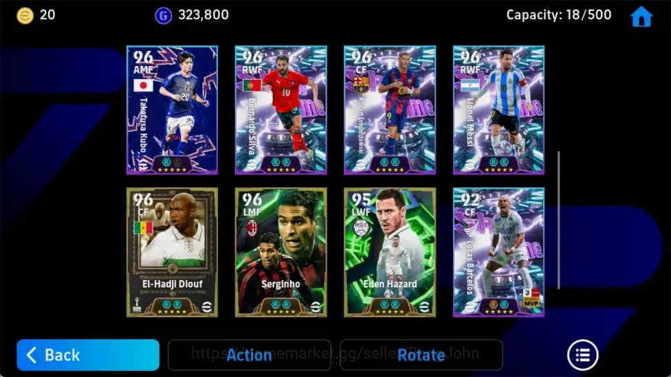 eFootball Accounts Android|PW 3161|Lothar Matthaus Epic, Eden Hazard  image 2