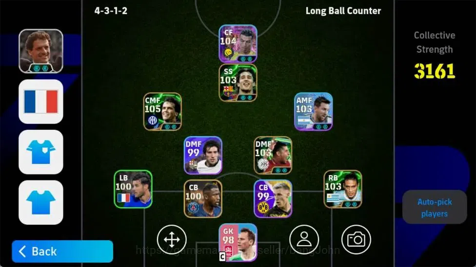 eFootball Accounts Android|PW 3161|Lothar Matthaus Epic, Eden Hazard  image 5
