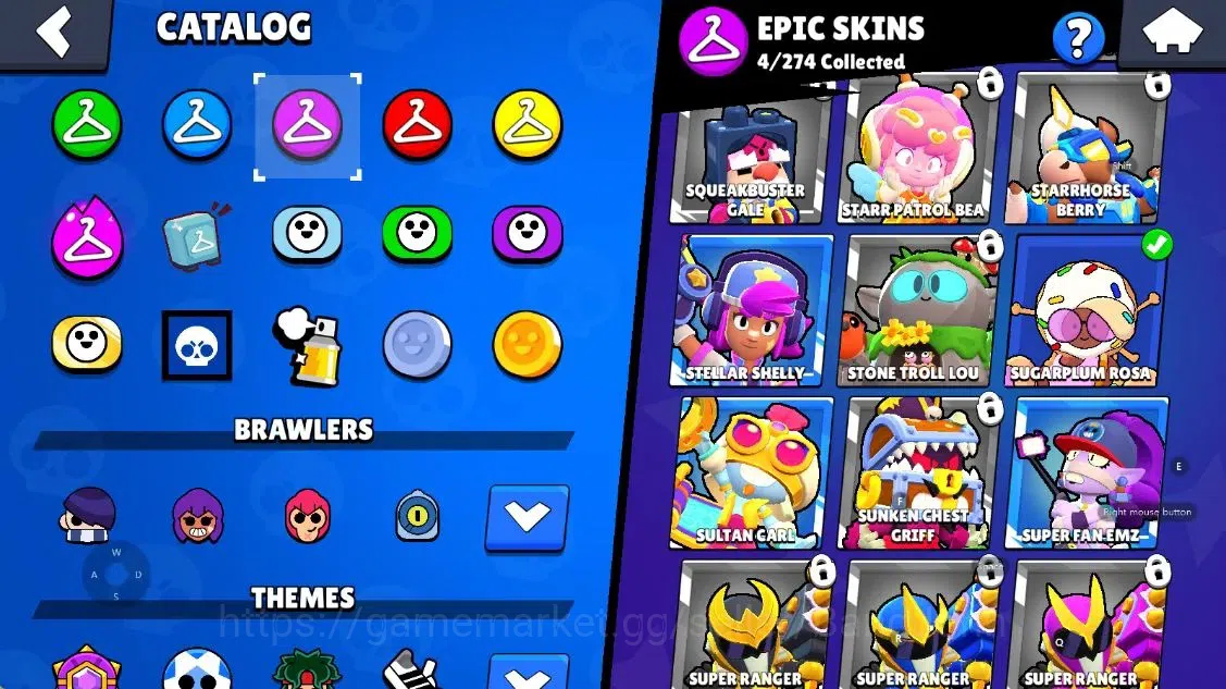 Brawl Stars Accounts Android | 1247 Thropy|18 Brawler-1 Max Lv(Colette  image 10