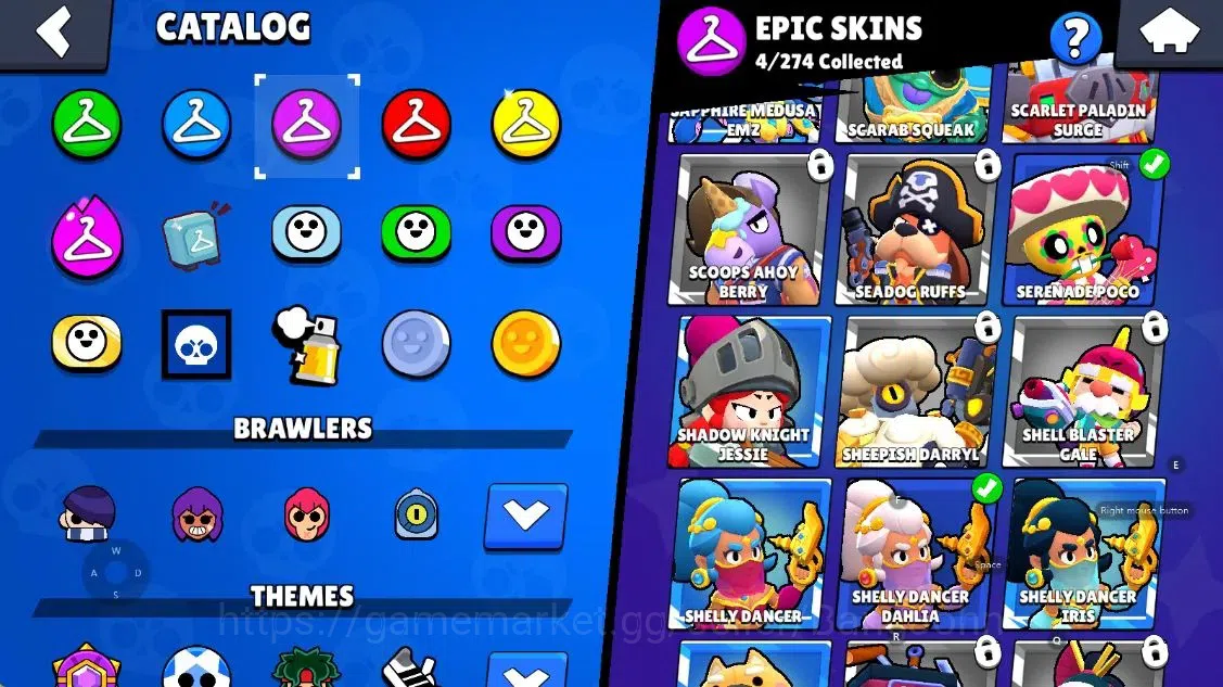 Brawl Stars Accounts Android | 1247 Thropy|18 Brawler-1 Max Lv(Colette  image 9