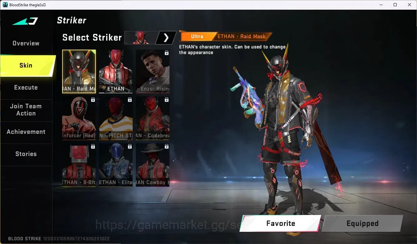 Blood Strike Accounts ASIA |1 Eternal Gun: Desert Eagle|1 Collab Gun: FN image 14
