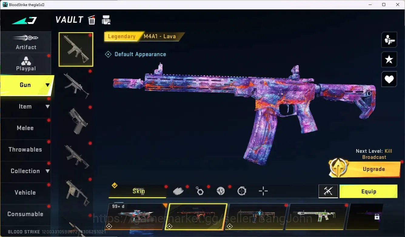 Blood Strike Accounts ASIA |1 Eternal Gun: Desert Eagle|1 Collab Gun: FN image 2