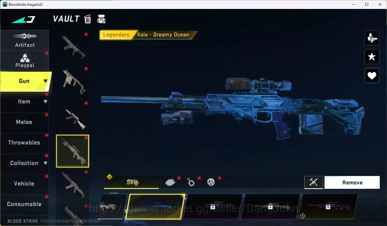 Blood Strike Accounts ASIA |1 Eternal Gun: Desert Eagle|1 Collab Gun: FN image 3