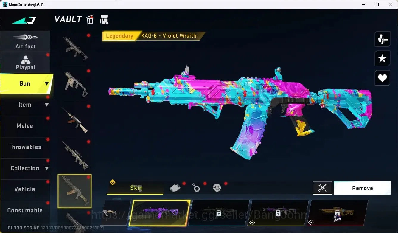 Blood Strike Accounts ASIA |1 Eternal Gun: Desert Eagle|1 Collab Gun: FN image 4