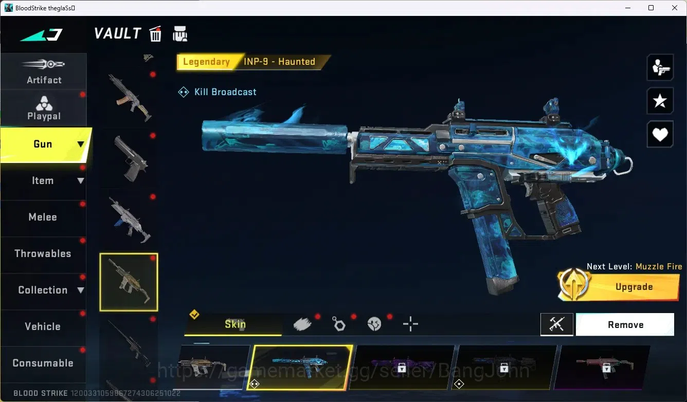 Blood Strike Accounts ASIA |1 Eternal Gun: Desert Eagle|1 Collab Gun: FN image 6