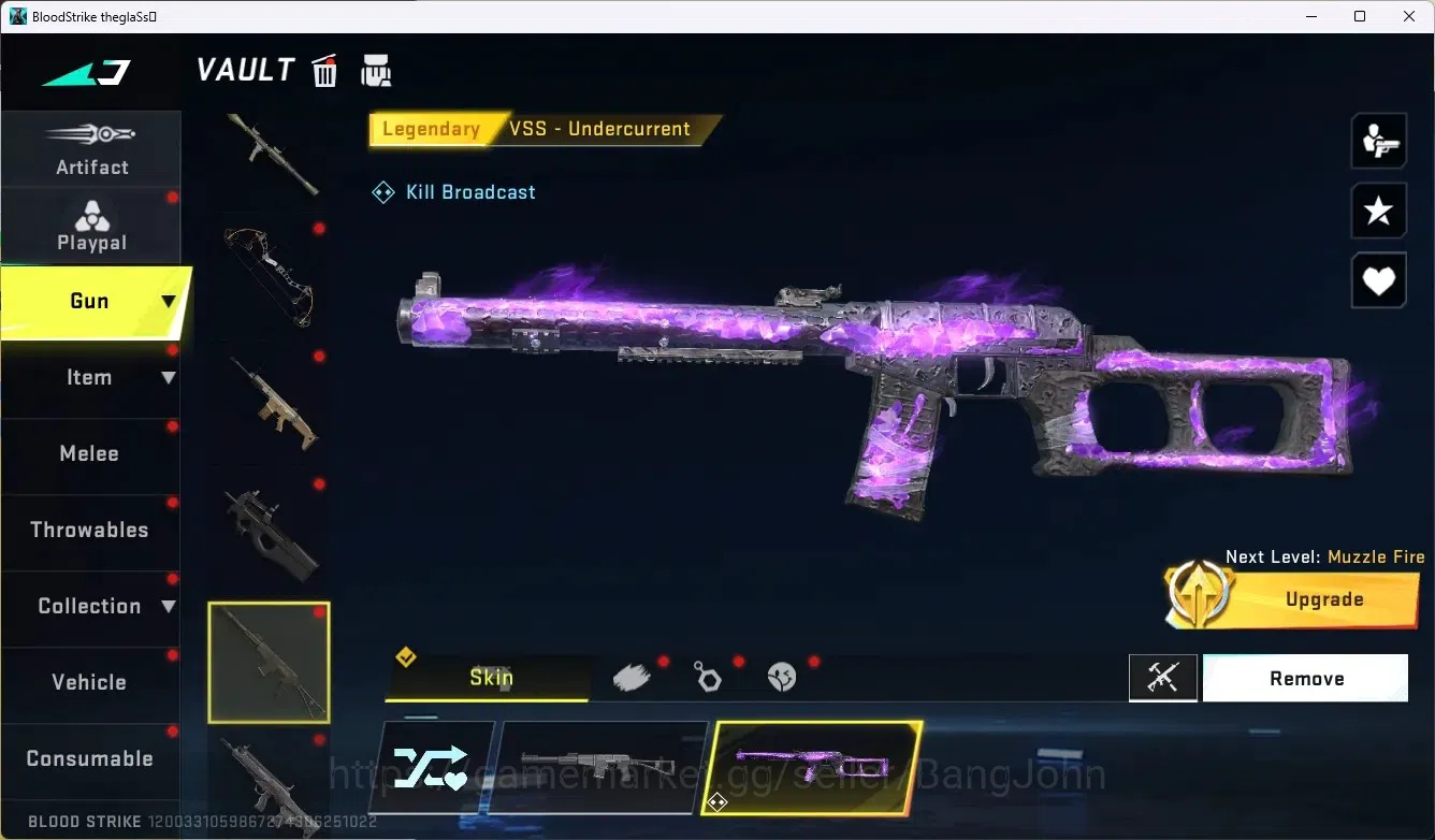 Blood Strike Accounts ASIA |1 Eternal Gun: Desert Eagle|1 Collab Gun: FN image 7