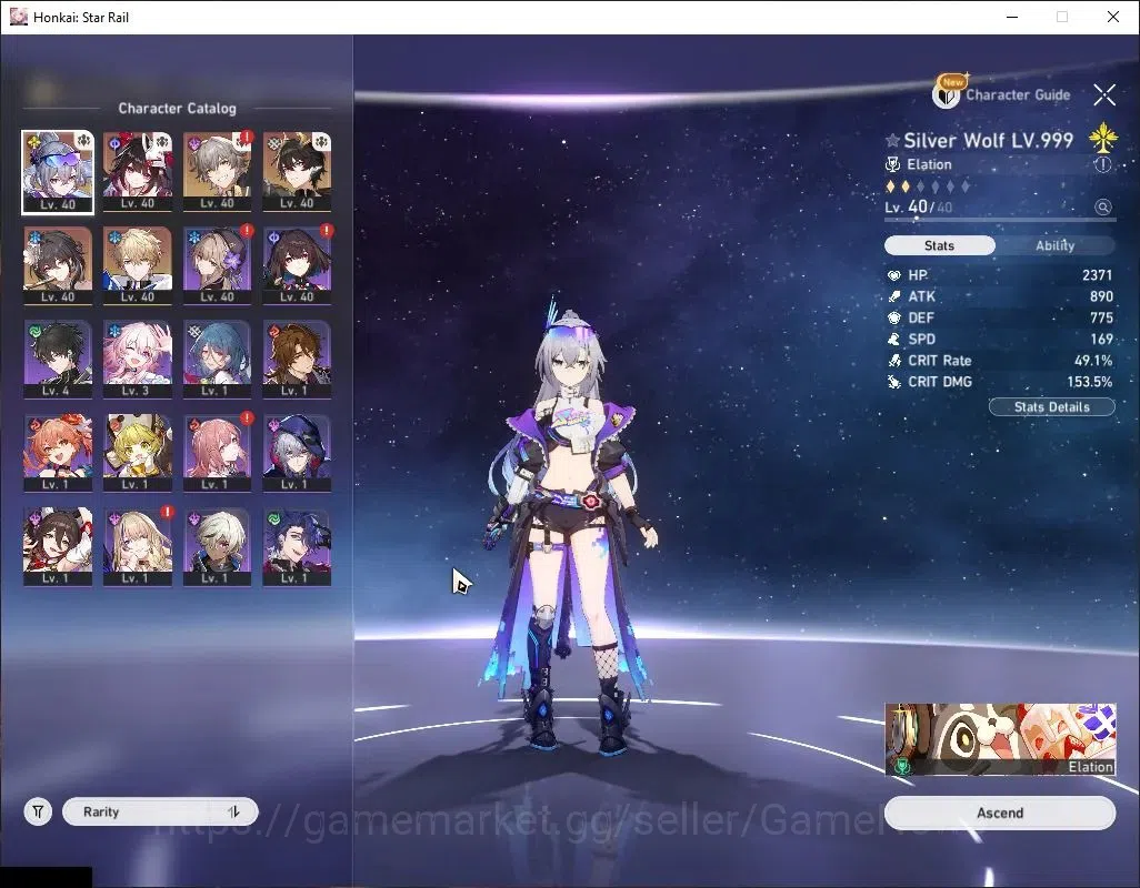 Honkai Star Rail Accounts Asia|TL 33|1 Golden Companion Spirit|4 Limited|Sil image 4