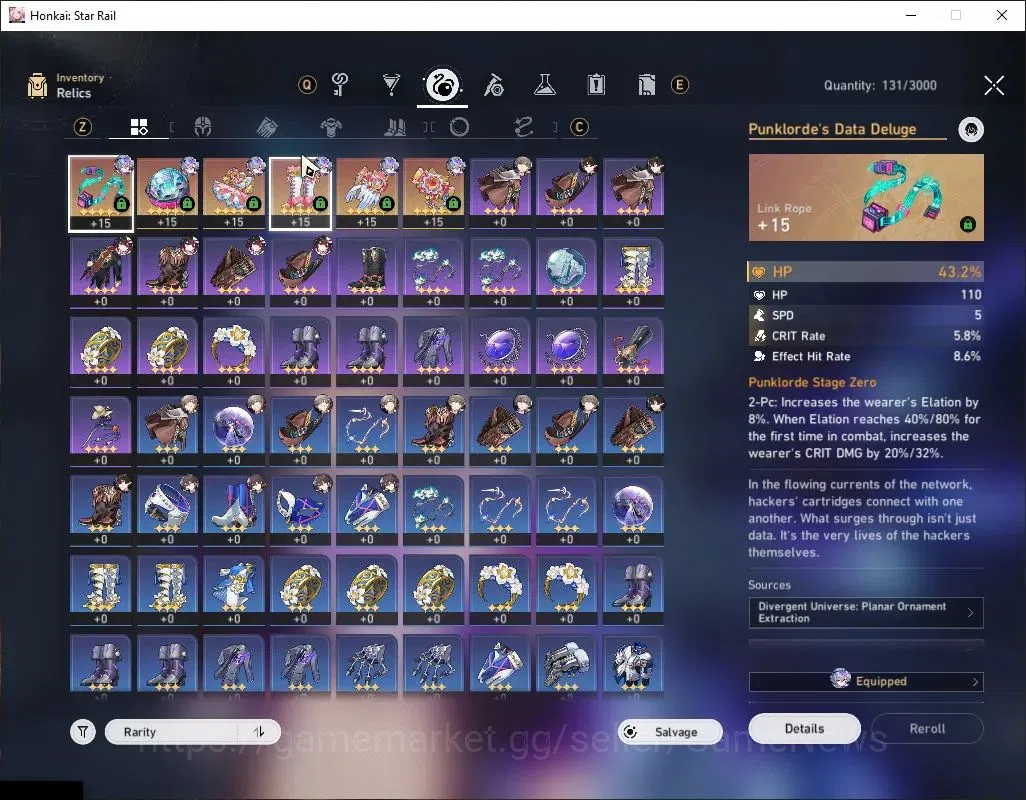 Honkai Star Rail Accounts Asia|TL 33|1 Golden Companion Spirit|4 Limited|Sil image 7