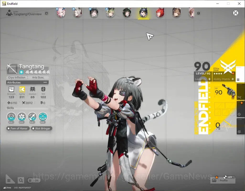 Arknights: Endfield Accounts ASIA|Lv60|Ori 28|Oro 6k|Ars 2k|10 SSR(5 Limit) + 1 image 5
