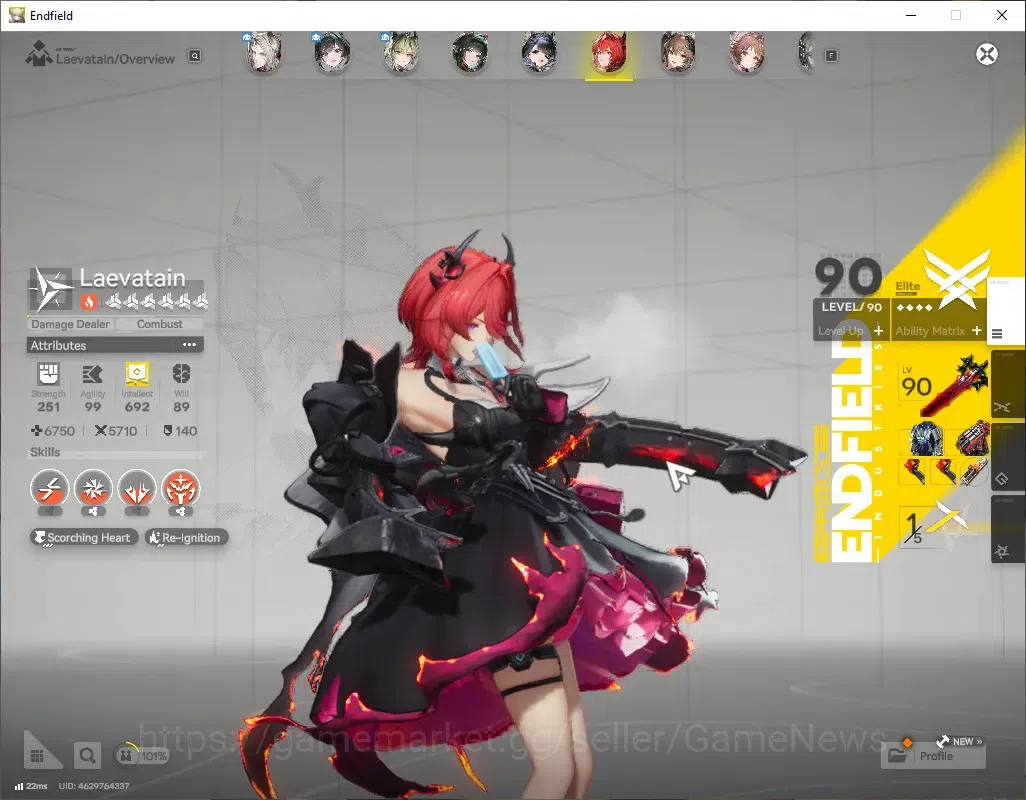 Arknights: Endfield Accounts ASIA|Lv60|Ori 28|Oro 6k|Ars 2k|10 SSR(5 Limit) + 1 image 6