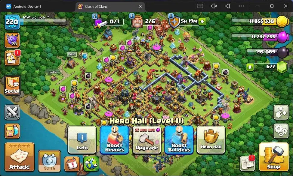 Clash of Clans Accounts Global |TH17-BH|LVL 220|HH 9|BK60,AQ83,MP58,GW41,R image 10