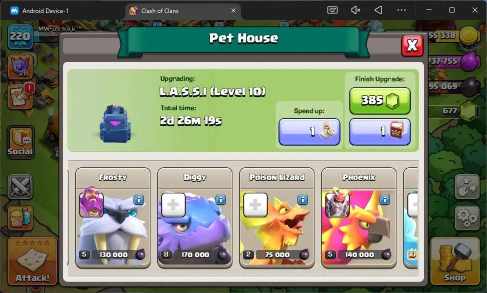 Clash of Clans Accounts Global |TH17-BH|LVL 220|HH 9|BK60,AQ83,MP58,GW41,R image 16