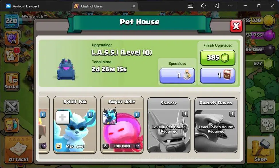 Clash of Clans Accounts Global |TH17-BH|LVL 220|HH 9|BK60,AQ83,MP58,GW41,R image 17