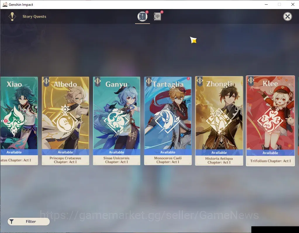 Genshin Impact Accounts ASIA|Ready Gacha|AR 50|21 IF|5 Limited +2(*5Wep)|N image 17