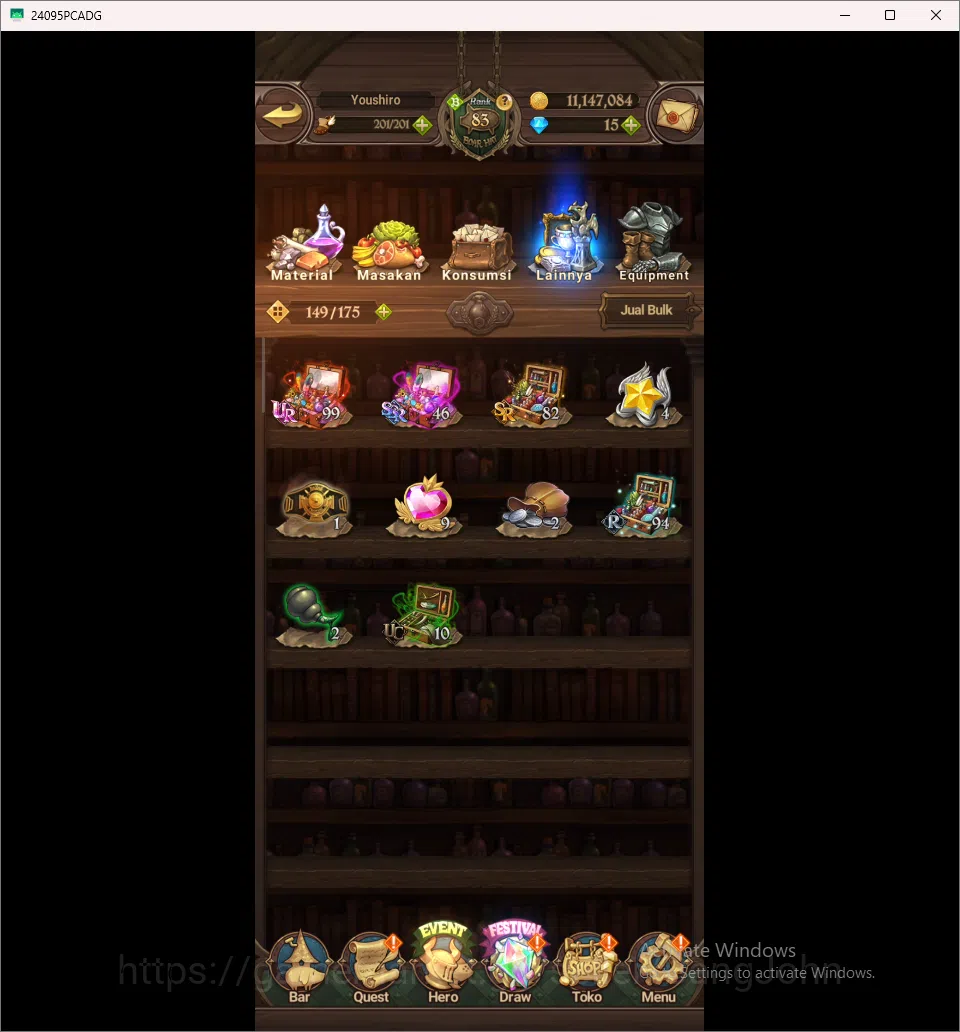 The Seven Deadly Sins: Grand Cross Accounts Others ASIA | 3M CC | 1 LR Susack | 5 UR Merlin&Esca Tristan 2/6 Lancelot 2/6 8