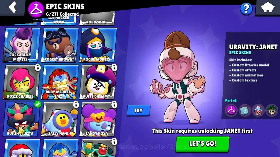 Brawl Stars Accounts 2493 Trophy|27 Brawlers 2 Max Lvl [Well Build Mort image 12