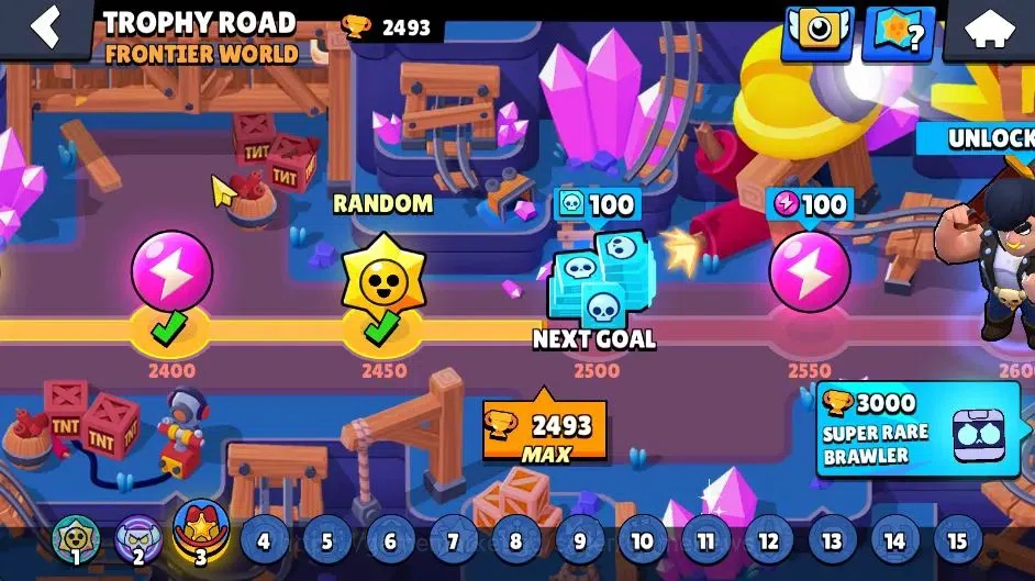 Brawl Stars Accounts 2493 Trophy|27 Brawlers 2 Max Lvl [Well Build Mort image 15