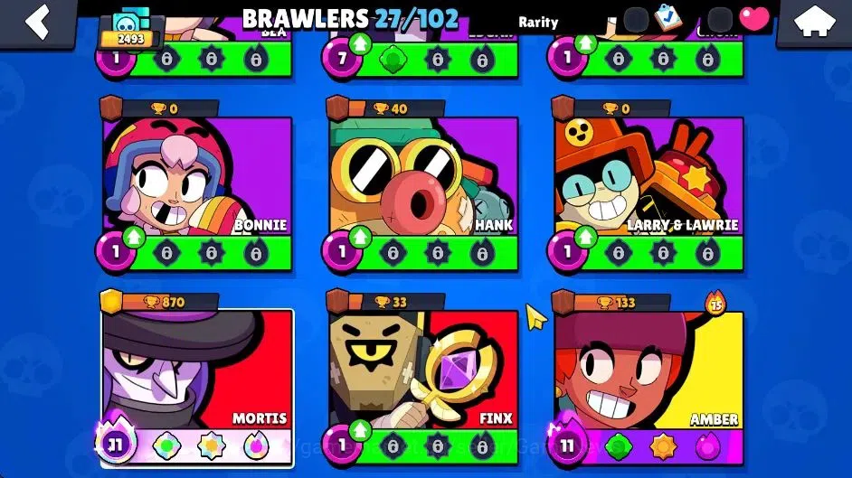 Brawl Stars Accounts 2493 Trophy|27 Brawlers 2 Max Lvl [Well Build Mort image 4