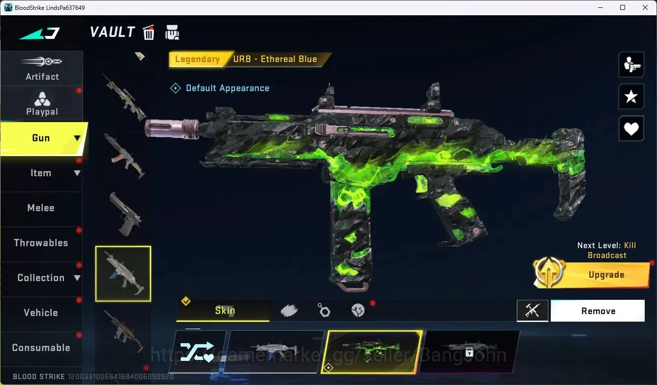 Blood Strike Accounts ASIA|Collab MCX - EVA-00|5 Legendary Gun|Collab Et image 3