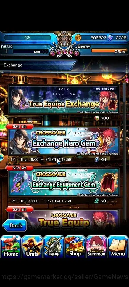Grand Summoners Accounts Global|Rank 1|2726 cc Ready Gacha|2 Ascend| Summer image 7