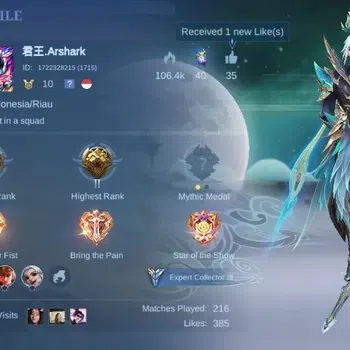 Mobile Legends: Bang Bang Accounts Collector Global|Skin 96|Expert|KOF Karina,Sanrio Floryn,LB
