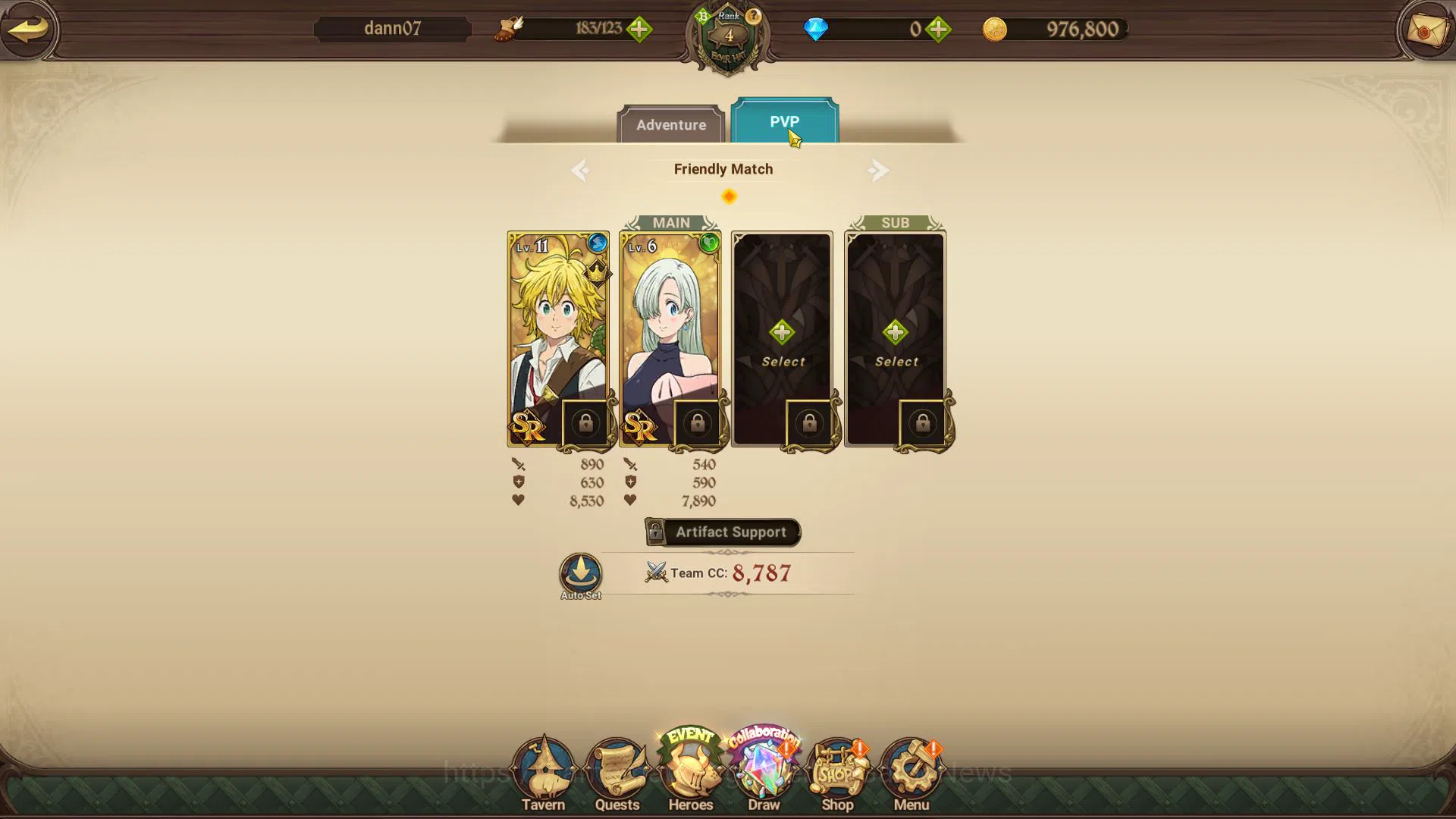 The Seven Deadly Sins: Grand Cross Accounts Global|166k CC|Chapter 1|1 UR+Collab Re Zero| Demo image 10