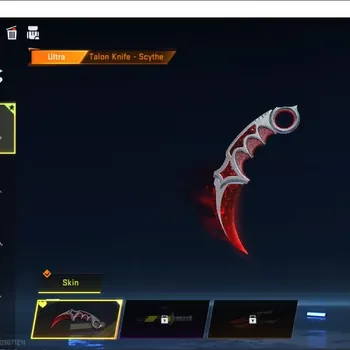 Blood Strike Accounts Rare Skin ASIA|ULTRA MELEE Talon Knife Scythe|Legendary SCAR Abyss|Log NetEase|Take Mail|Check