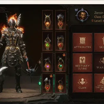 Diablo Immortal Accounts Starter EU - Sescheron| 60 (540) Demon Hunter-Slayer | CR 34958 | Reso 600 | Inferno I | CC 1