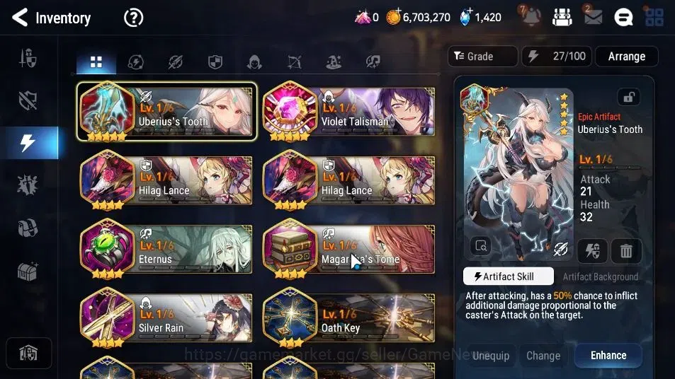 Epic Seven Accounts GLOBAL Unverif|New Era|2 ML(Rhiana NLucel,BW Iseri image 14