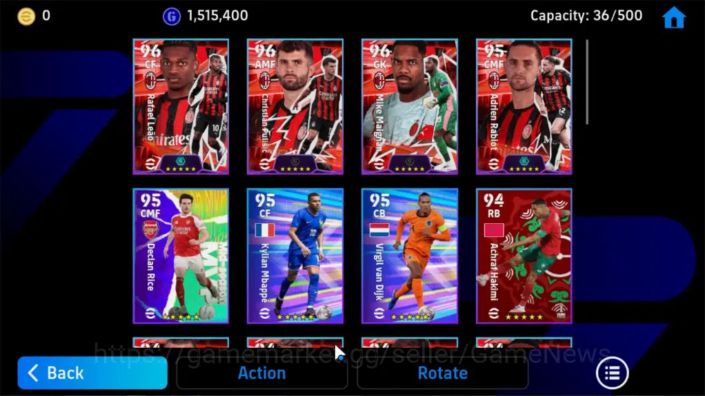 eFootball Accounts Legends & Iconic Players Android|Epic Pele,Oliver Kahn,Xabi Alonso,Giorgio Chiellini,El-Hadji Diouf,Eden 10