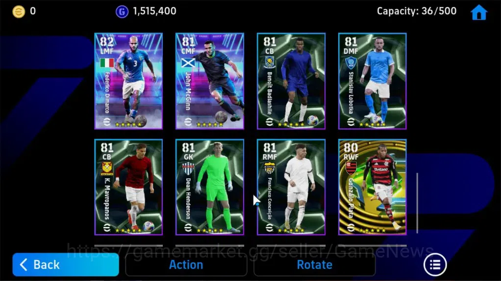 eFootball Accounts Legends & Iconic Players Android|Epic Pele,Oliver Kahn,Xabi Alonso,Giorgio Chiellini,El-Hadji Diouf,Eden 13