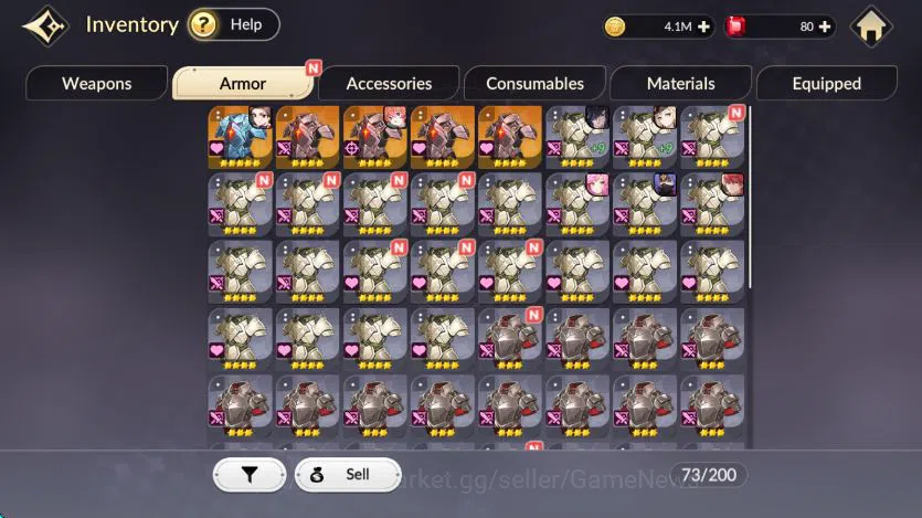 Seven Knights Re:Birth Accounts [Re:BIRTH] Global3000xxx|4 Legendary|3 SPECIAL|Teo image 3