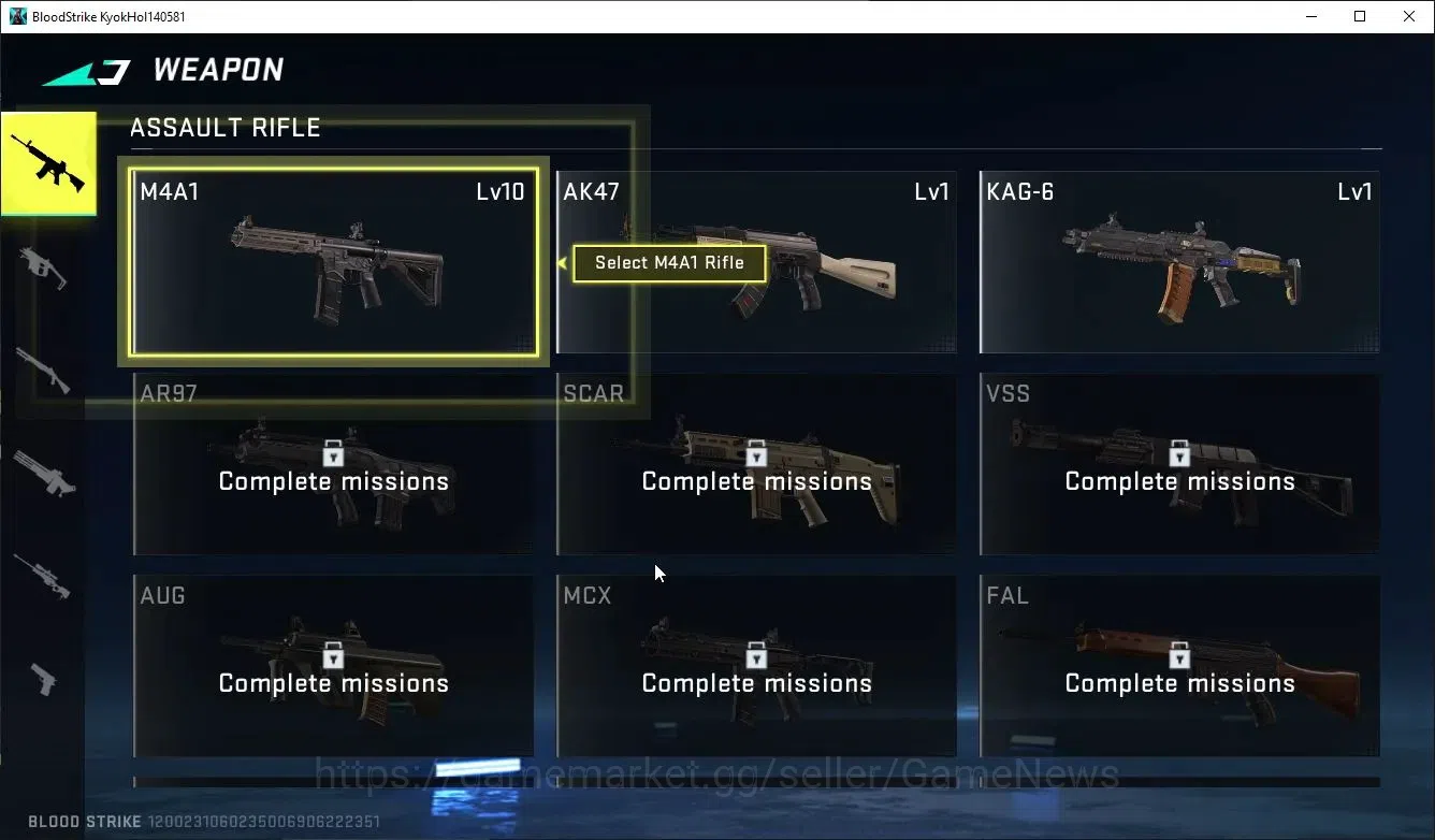 Blood Strike Accounts ASIA|1 ULTRA M700-Boitatá | M4A1 Lv10 | Vector Lv4 image 5