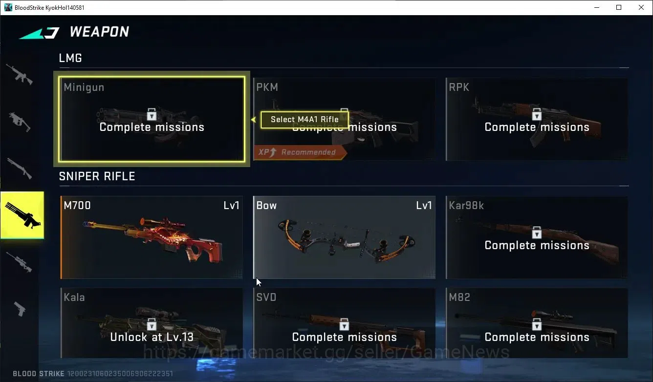 Blood Strike Accounts ASIA|1 ULTRA M700-Boitatá | M4A1 Lv10 | Vector Lv4 image 8
