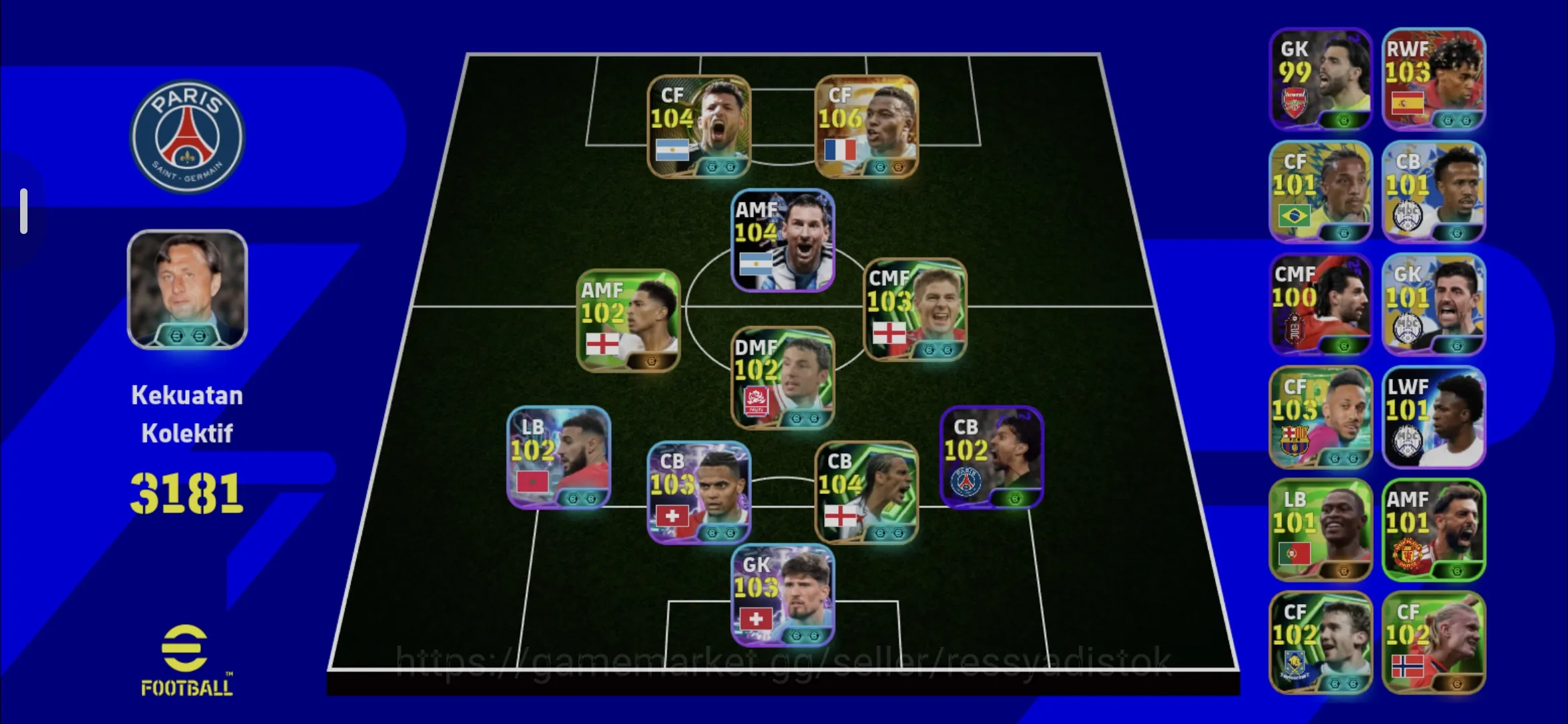 eFootball Accounts Legends & Iconic Players COLECTIVE 3182+ | BIGTIME MBAPPE NEW 1
