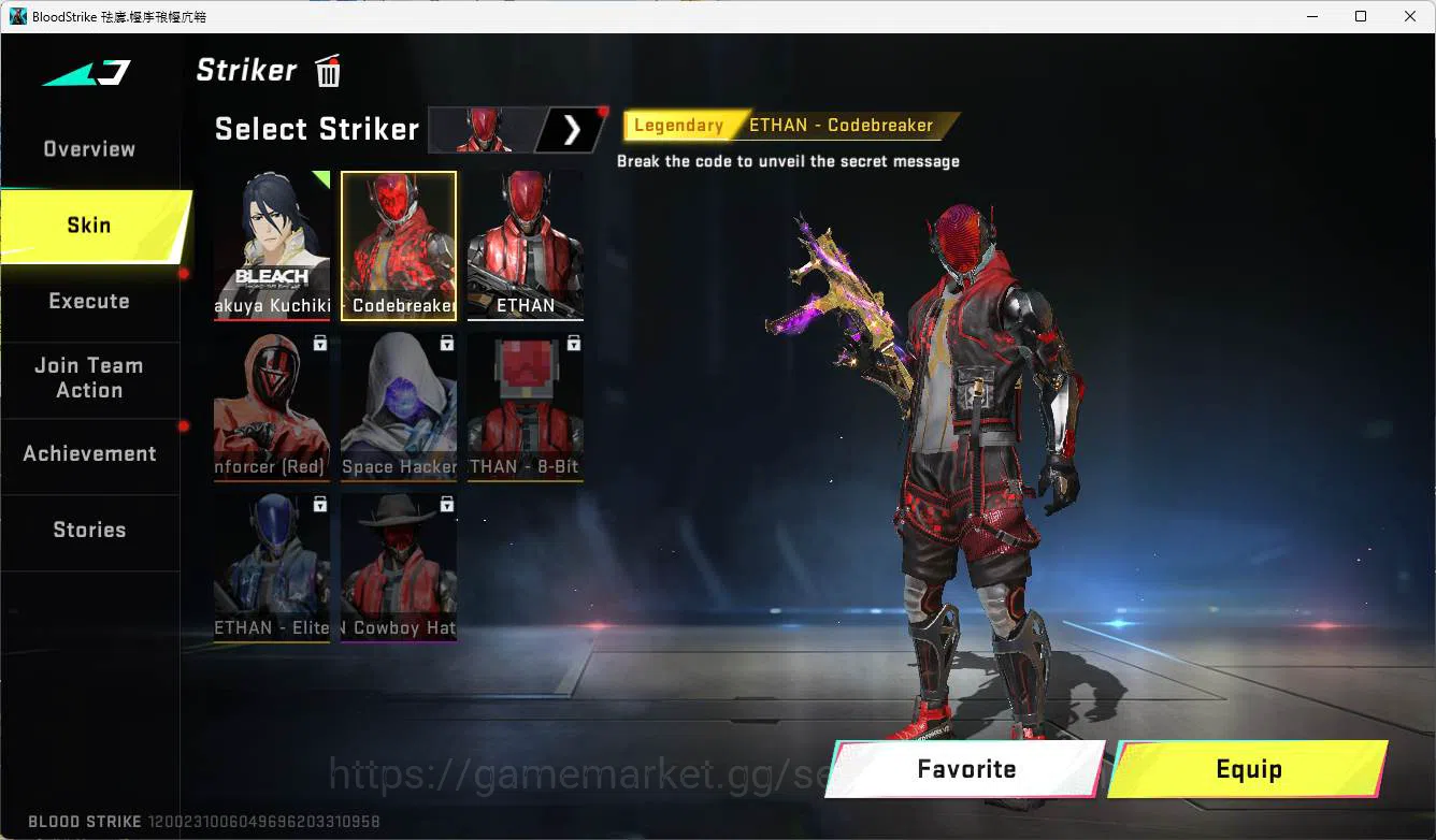Blood Strike Accounts ASIA | legend ethan, legend jack, ultra m4, ultra  image 2