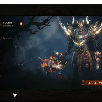 Diablo Immortal Accounts High-End Sea - Izual|CS OFF|Lv60(1354)|Barbarian|51k CR|Reso 1.330|Paragon Harbringer|Inferno X|23