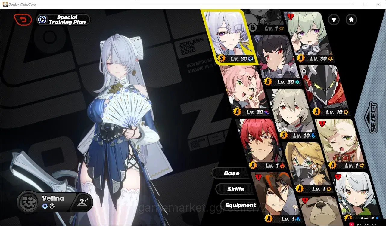 Zenless Zone Zero Accounts Starter ASIA|IK 33 | Starter Velina, Ellen, Rina| Sharkboo S-Rank|Check SS|TakeMail(ZZZ722Z) 1