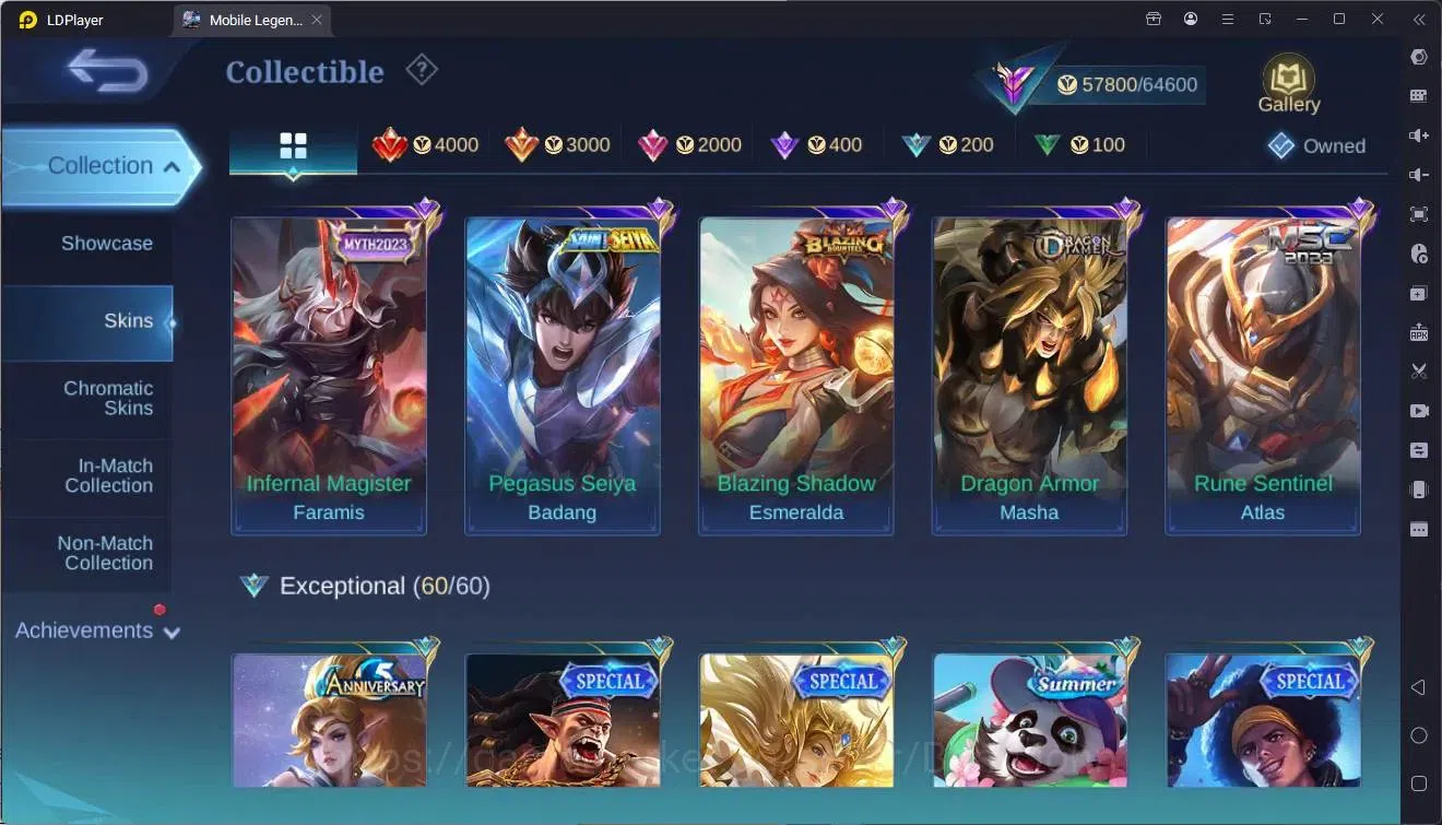 Mobile Legends: Bang Bang Accounts Global|Hero 133|Skin 270|Renowned|KOF Karina|TFM R image 10