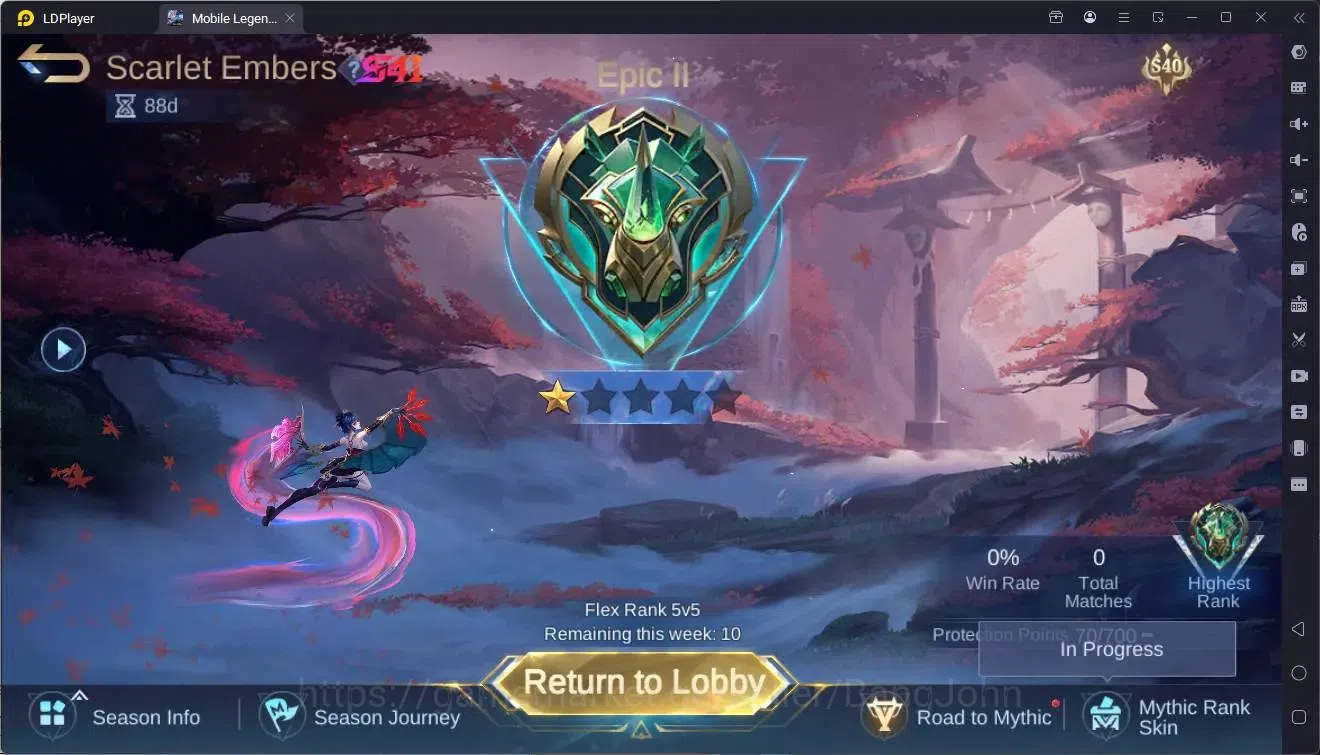 Mobile Legends: Bang Bang Accounts Global|Hero 133|Skin 270|Renowned|KOF Karina|TFM R image 12