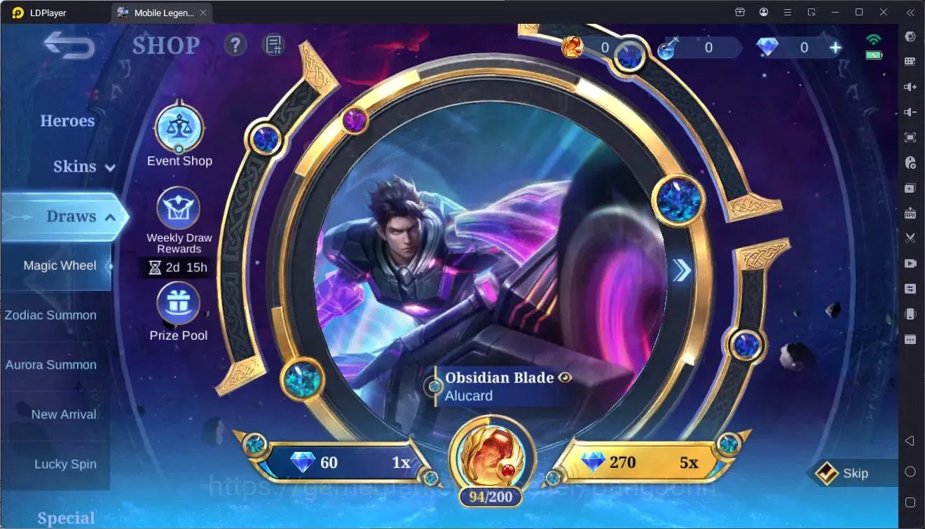 Mobile Legends: Bang Bang Accounts Global|Hero 133|Skin 270|Renowned|KOF Karina|TFM R image 13