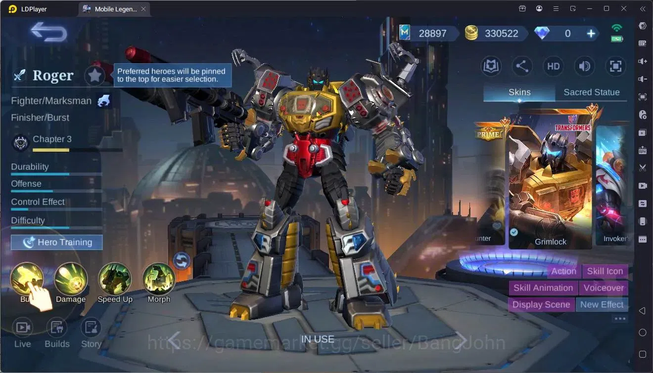 Mobile Legends: Bang Bang Accounts Global|Hero 133|Skin 270|Renowned|KOF Karina|TFM R image 15