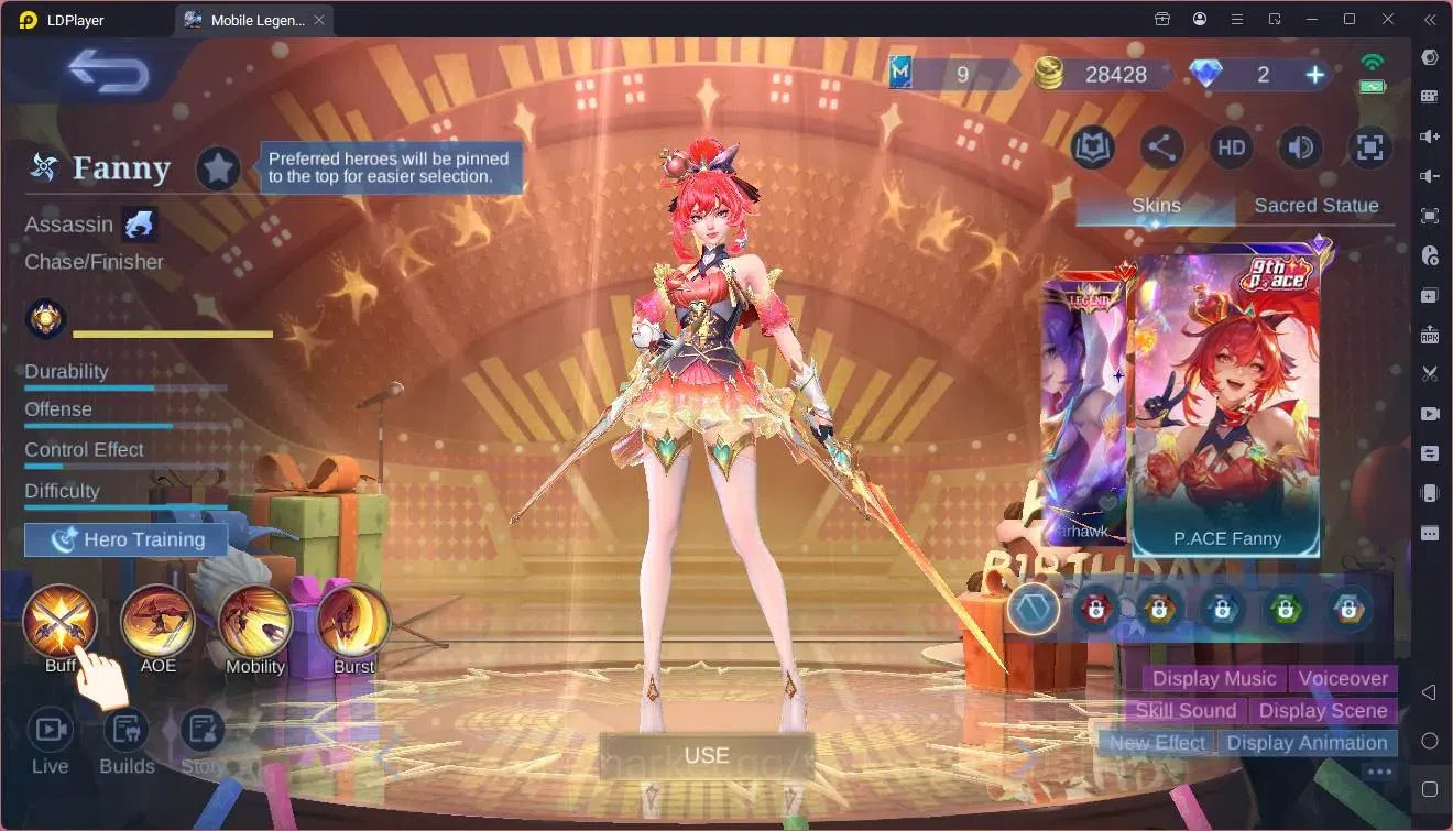 Mobile Legends: Bang Bang Accounts Global|Hero 103|Skin 138|Expert|9th  Fanny|CC Nata image 10