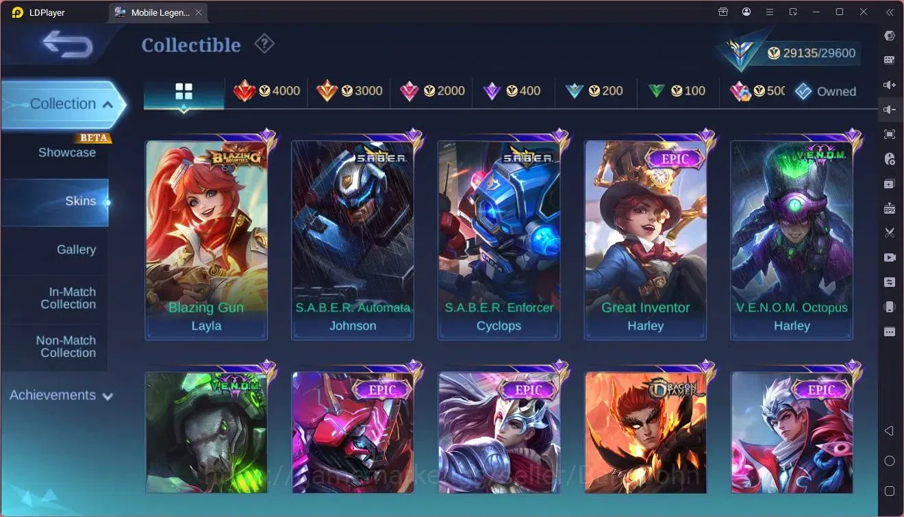 Mobile Legends: Bang Bang Accounts Global|Hero 103|Skin 138|Expert|9th  Fanny|CC Nata image 15