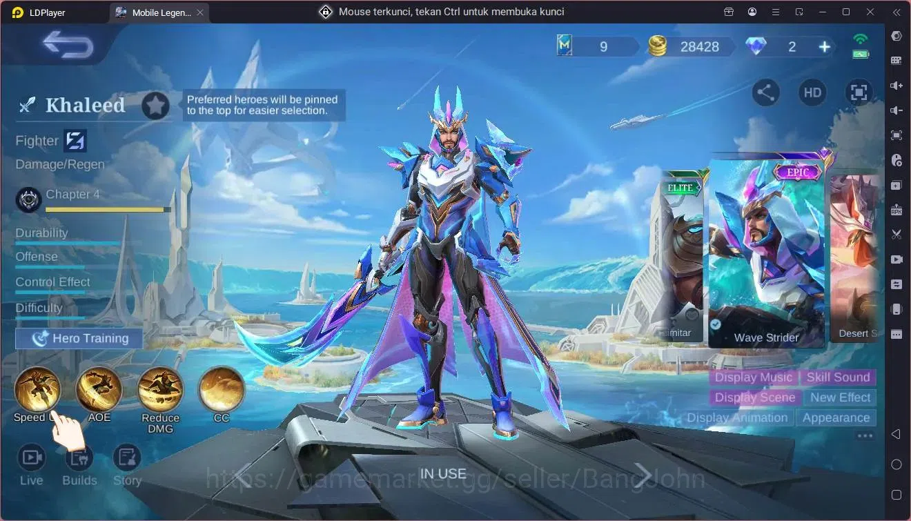 Mobile Legends: Bang Bang Accounts Global|Hero 103|Skin 138|Expert|9th  Fanny|CC Nata image 4