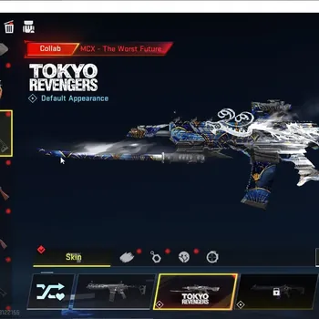 Blood Strike Accounts Collab Skin ASIA|Collab Tokyo Revengers MCX,FN2000,Jack,AOT FAL Primal Giant|12