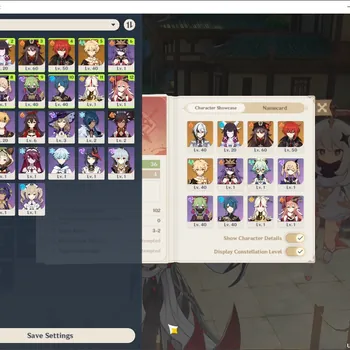 Genshin Impact Accounts Mid Game Asia|AR 36|3 Limited (Columbina,Arlecchino,Hu Tao) + 1 Standard Diluc|Male MC|Take